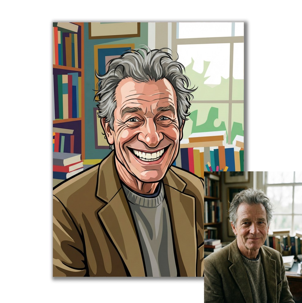 Obraz na plátně s karikaturou podle vaší fotky