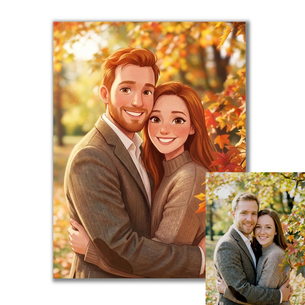 Obraz na plátně v Disney stylu podle vaší fotky