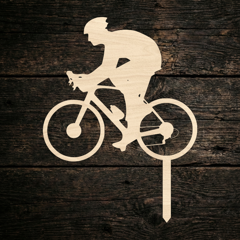 Zápich do dortu - cyklista