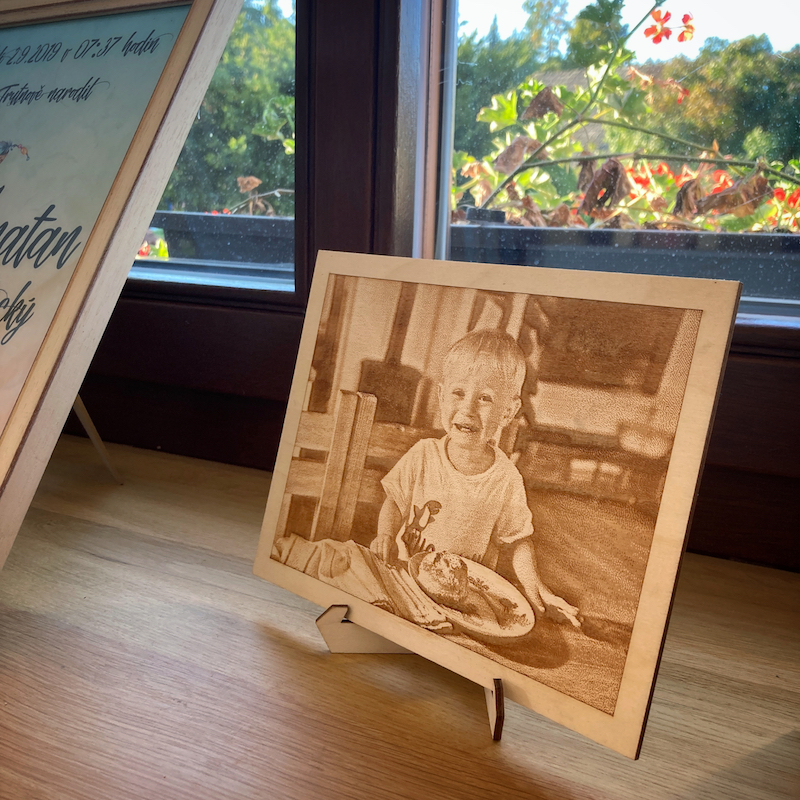 Fotoobraz na dřevě