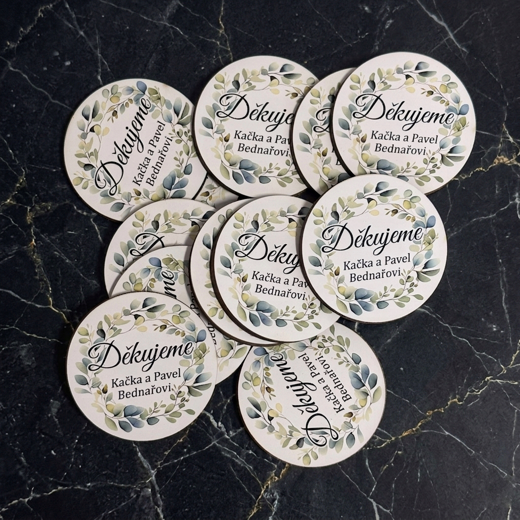 Svatební magnetky