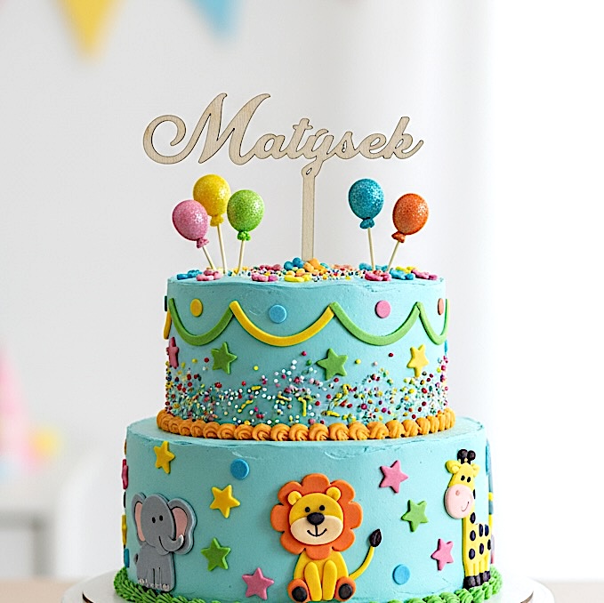 Zápich do dortu se jménem