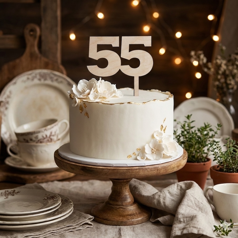 Zápich do dortu s rokem