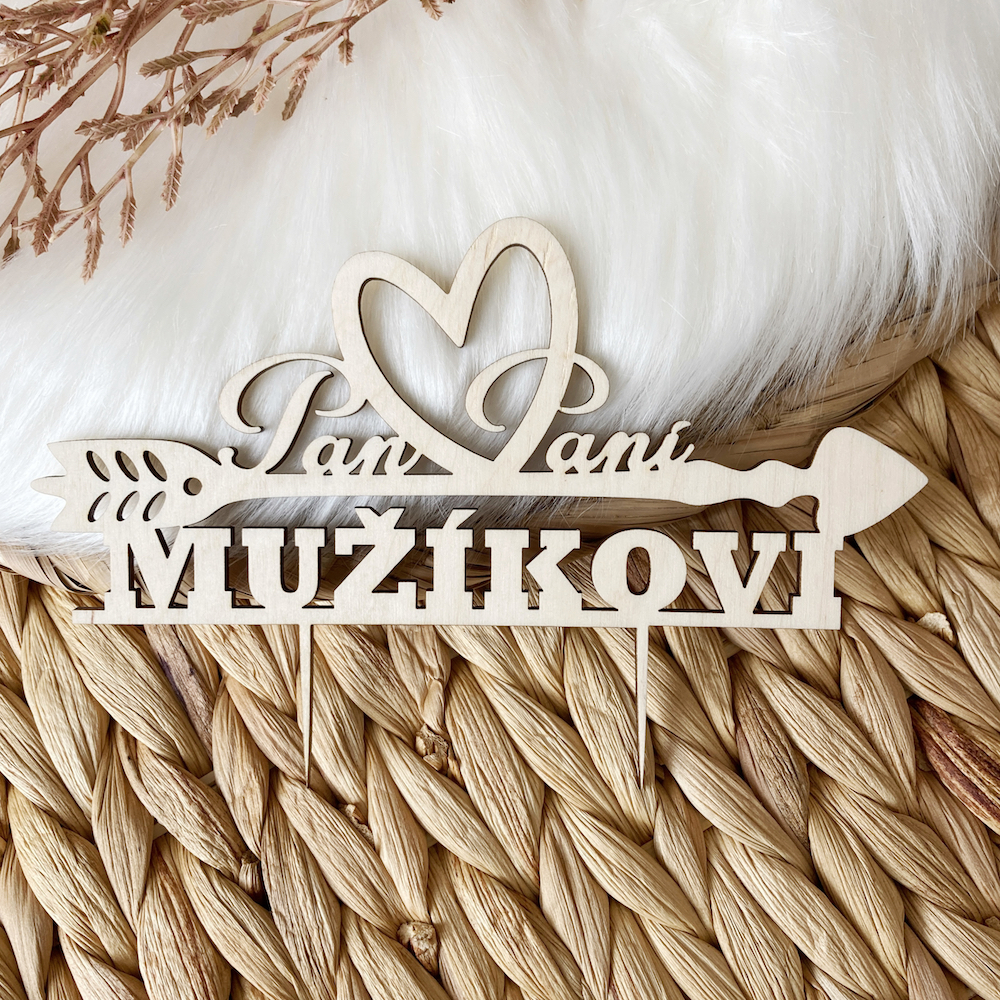 Zápich do dortu s příjmením