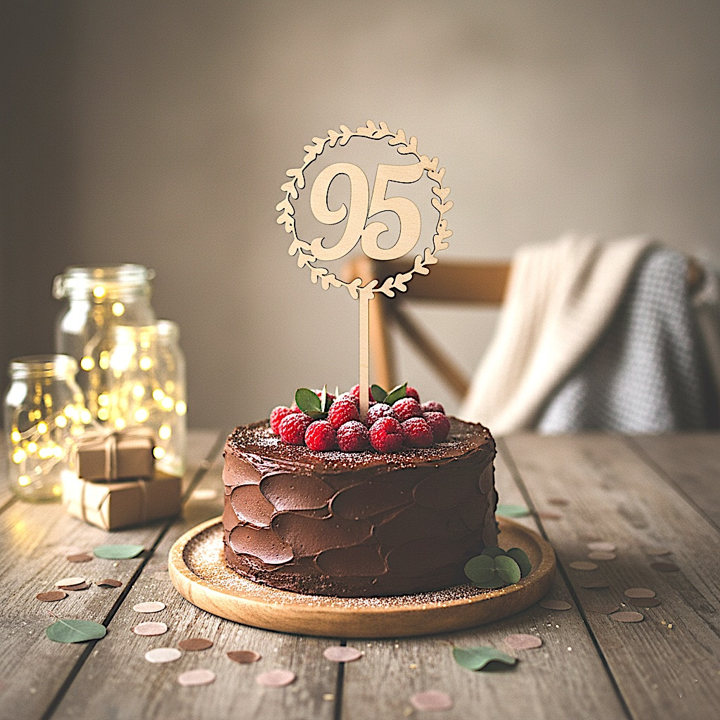 Zápich do dortu s číslem na přání