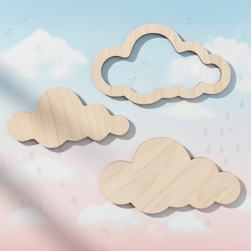 Dřevěný mrak (plný)