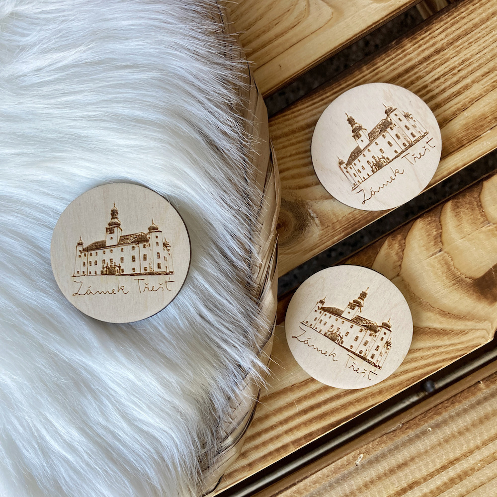 Magnetická upomínka pro turisty