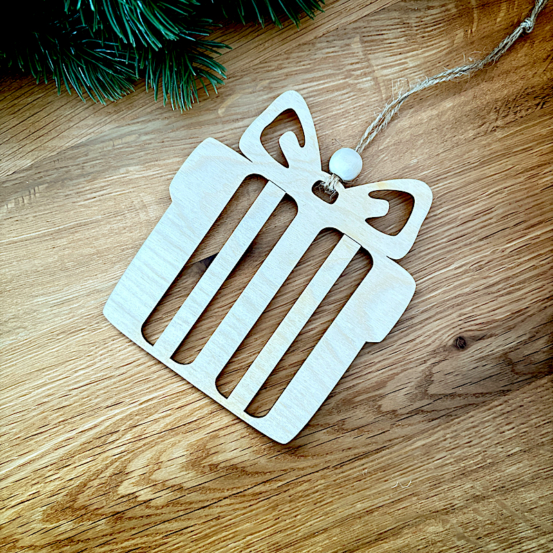 Vánoční ozdoba na peníze (bez jména)