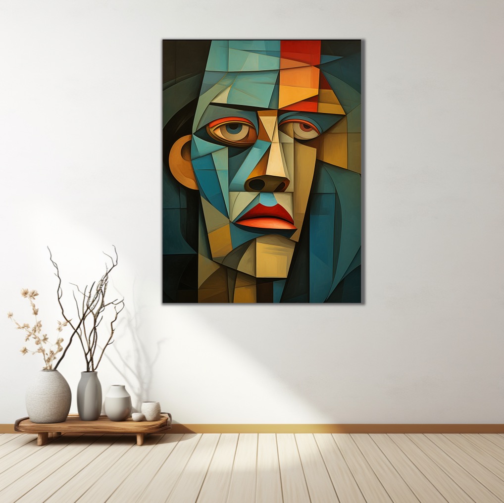 Obraz na plátně - Mužská tvář