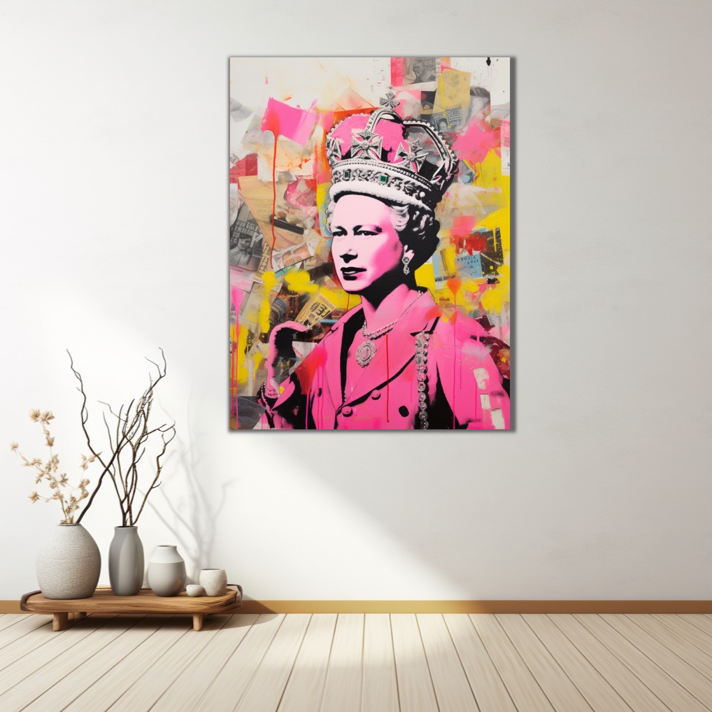 Motivační obraz - Královna Alžběta II.