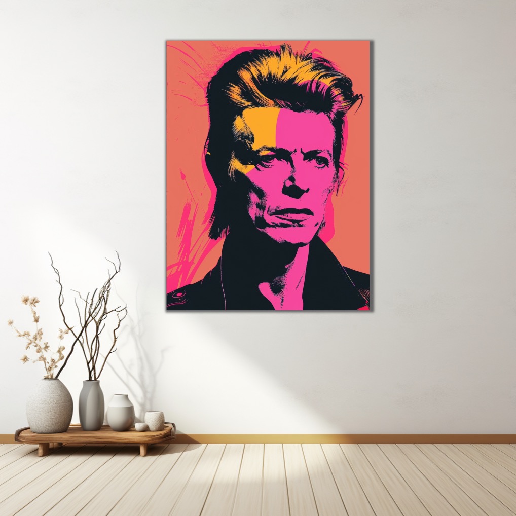 Motivační obraz - David Bowie