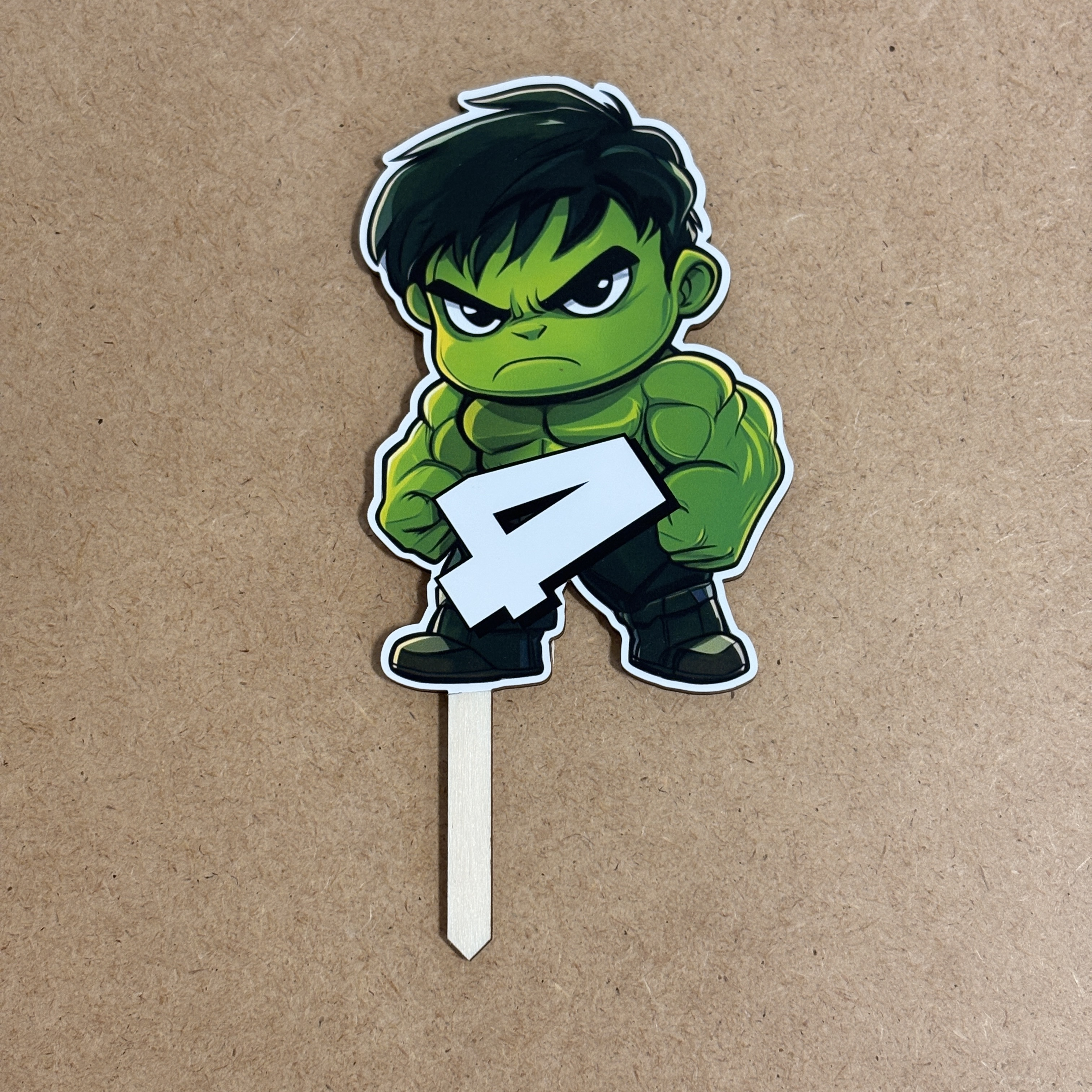 Narozeninový zápich do dortu s rokem