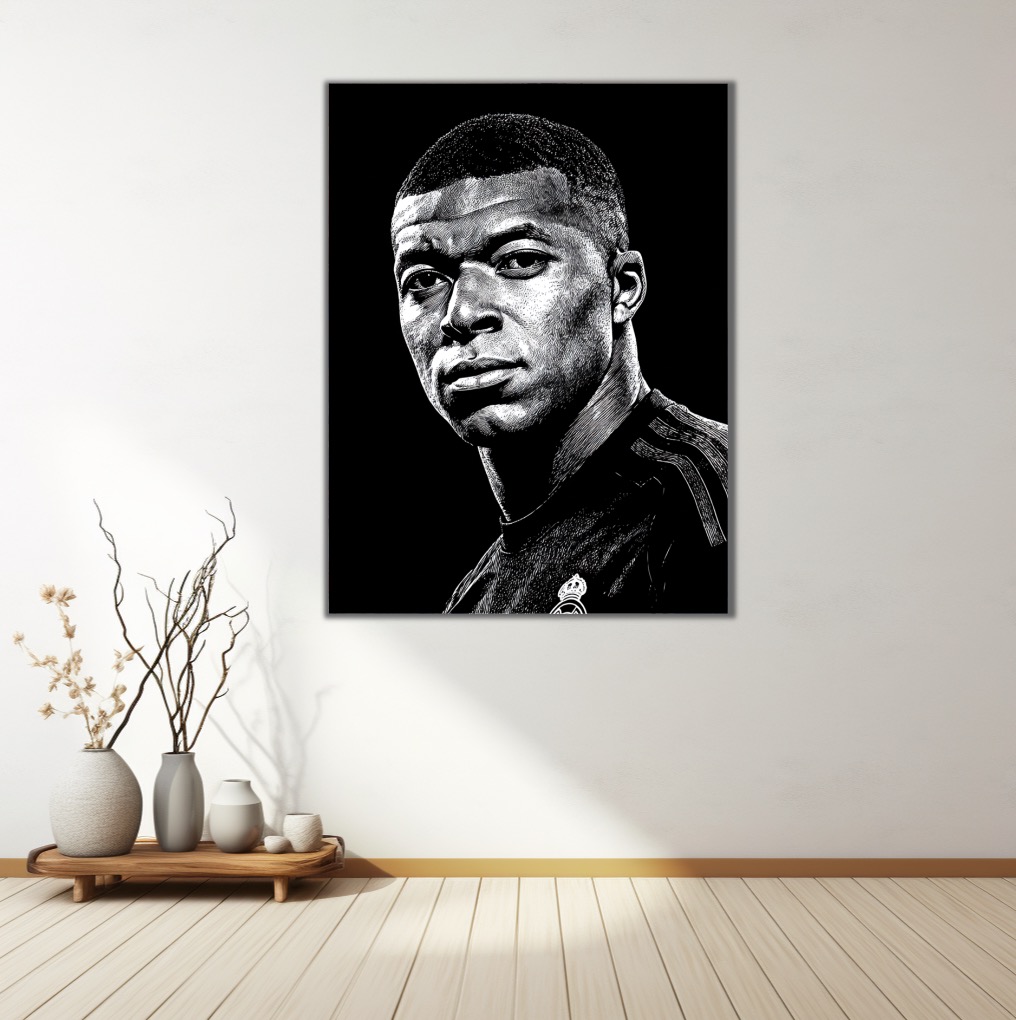 Motivační obraz - Kylian Mbappé