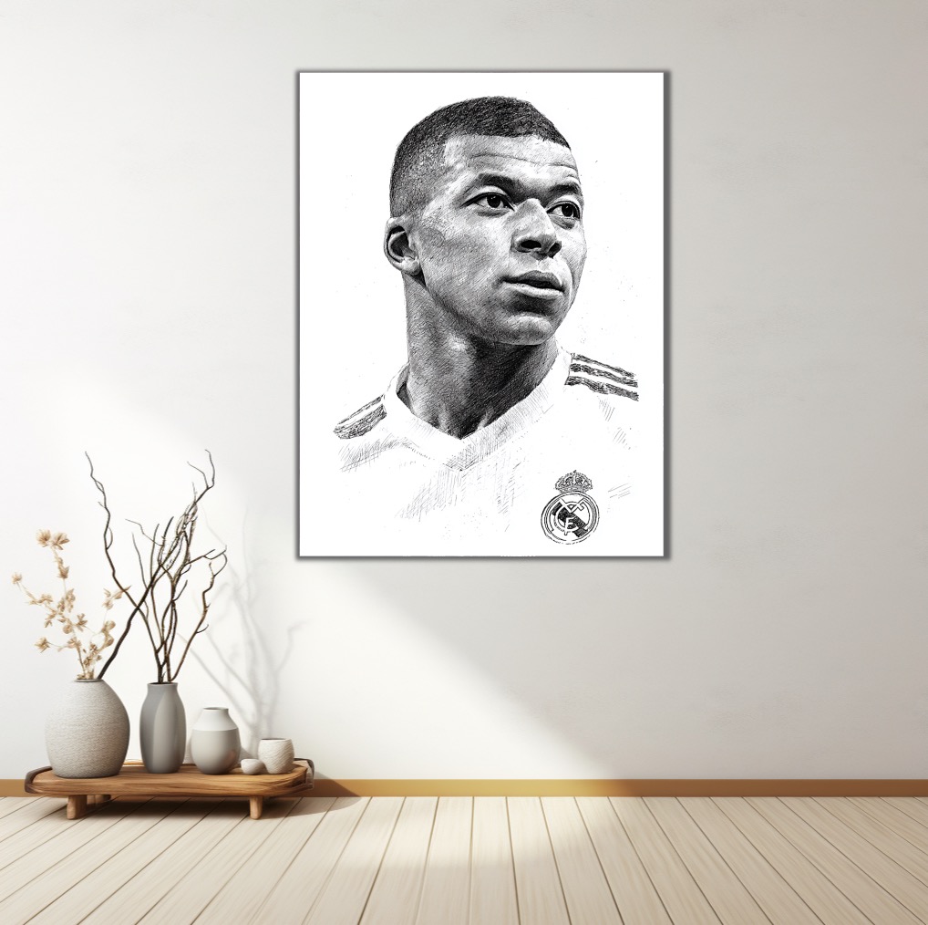 Motivační obraz - Kylian Mbappé