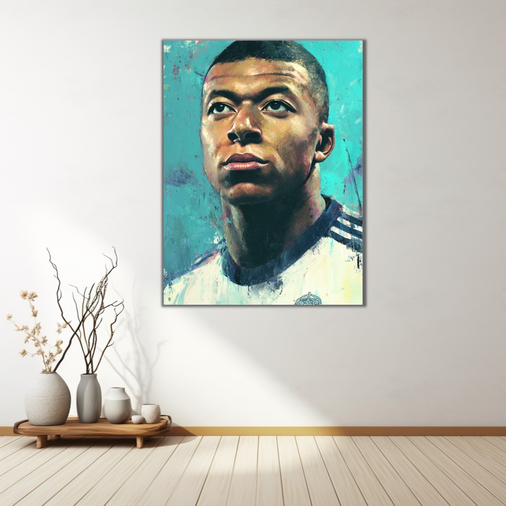 Motivační obraz - Kylian Mbappé