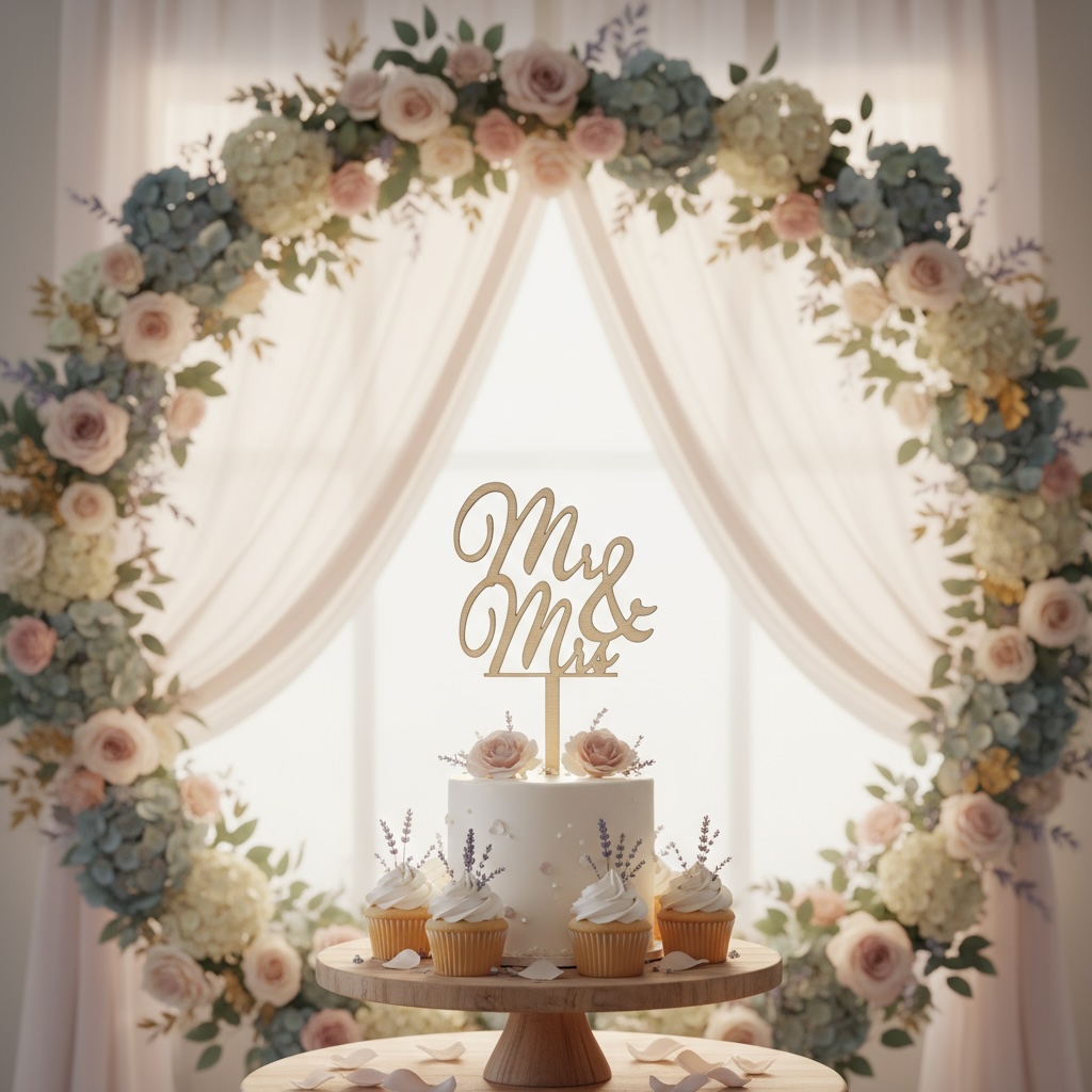Zápich do dortu - Mr & Mrs