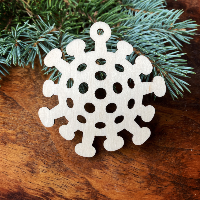 Vánoční ozdoba - Covid