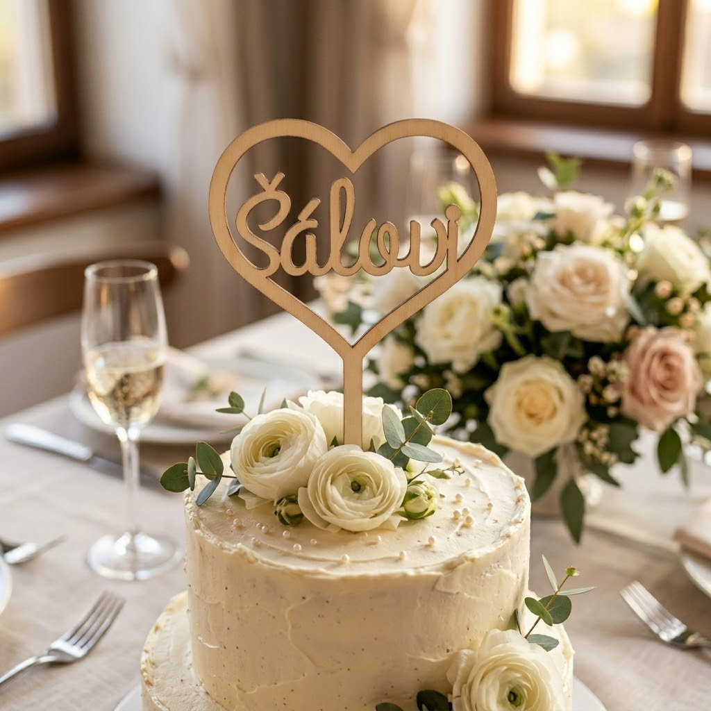 Zápich do dortu s příjmením