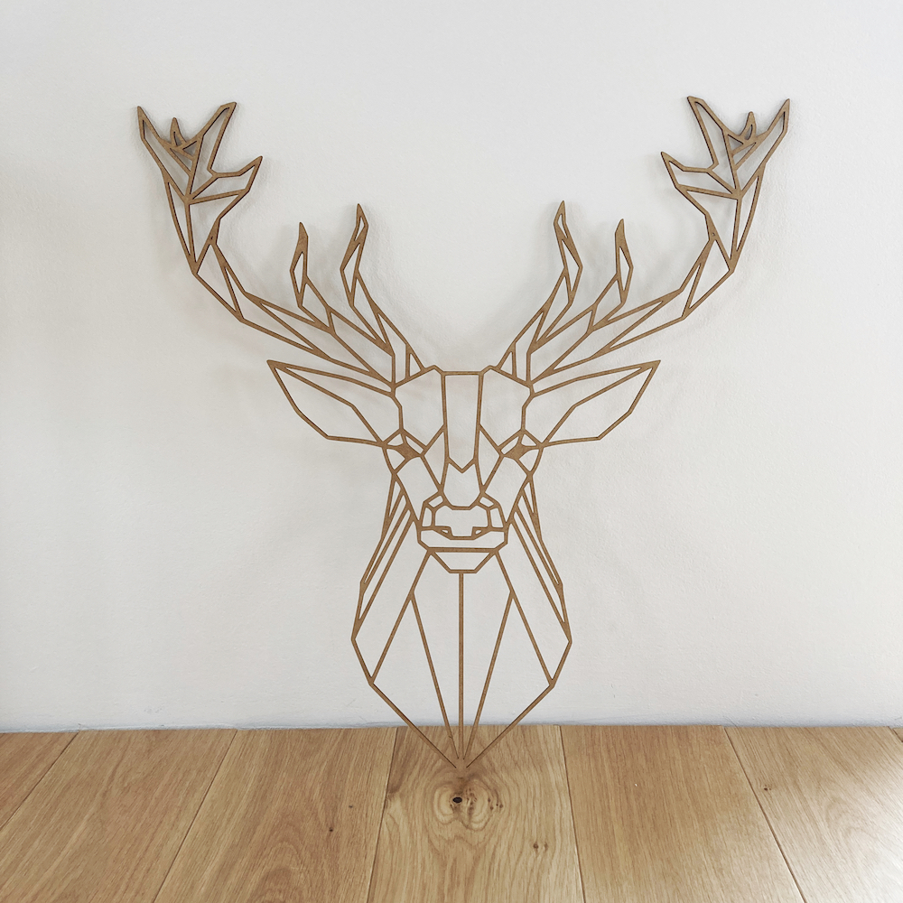 Jelen - dekorace na stěnu
