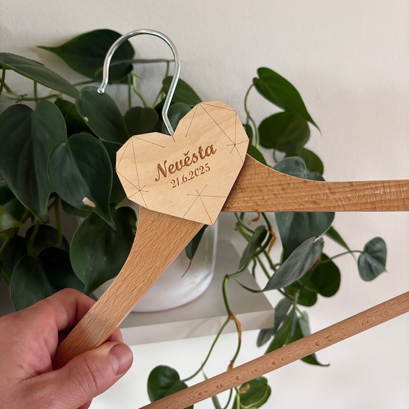 Svatební ramínko - Nevěsta