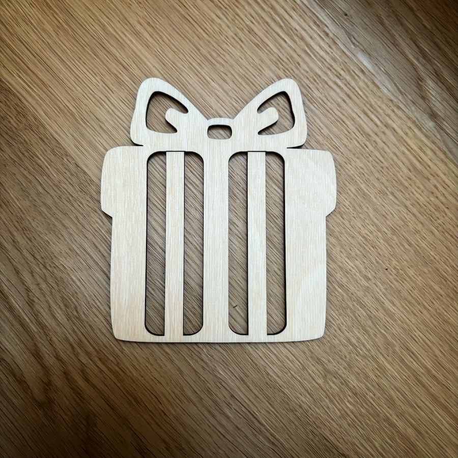 Vánoční ozdoba na peníze (bez jména)