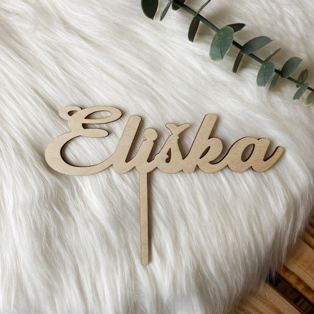 Zápich do dortu se jménem