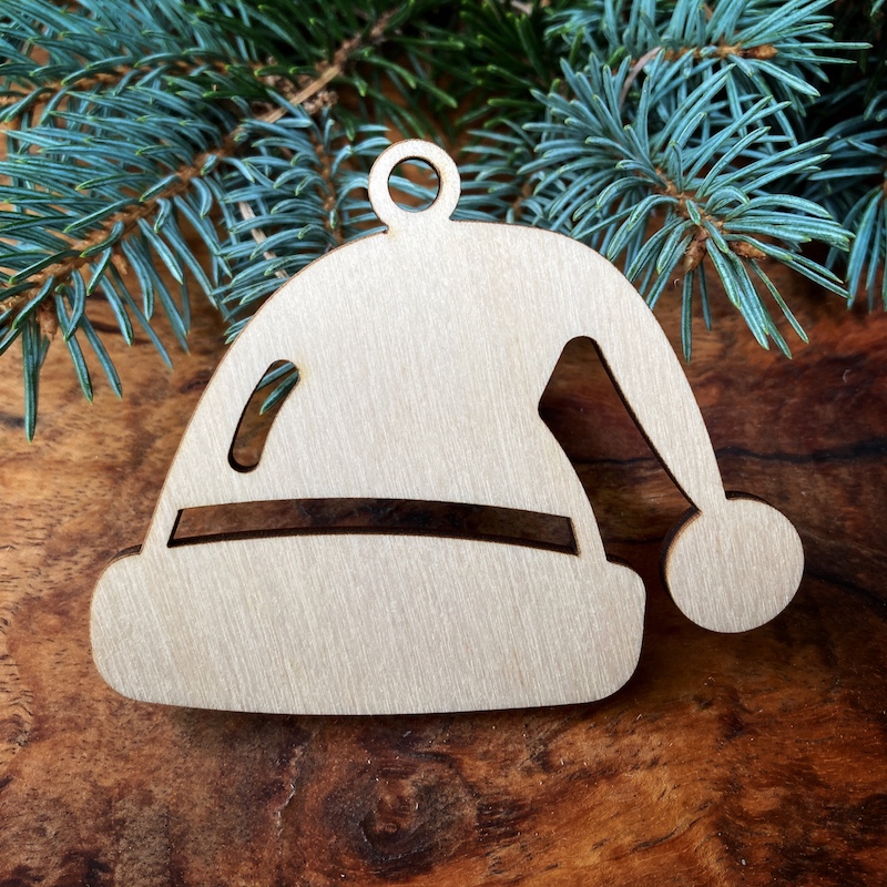 Sada dřevěných ozdob - 20/40 ks