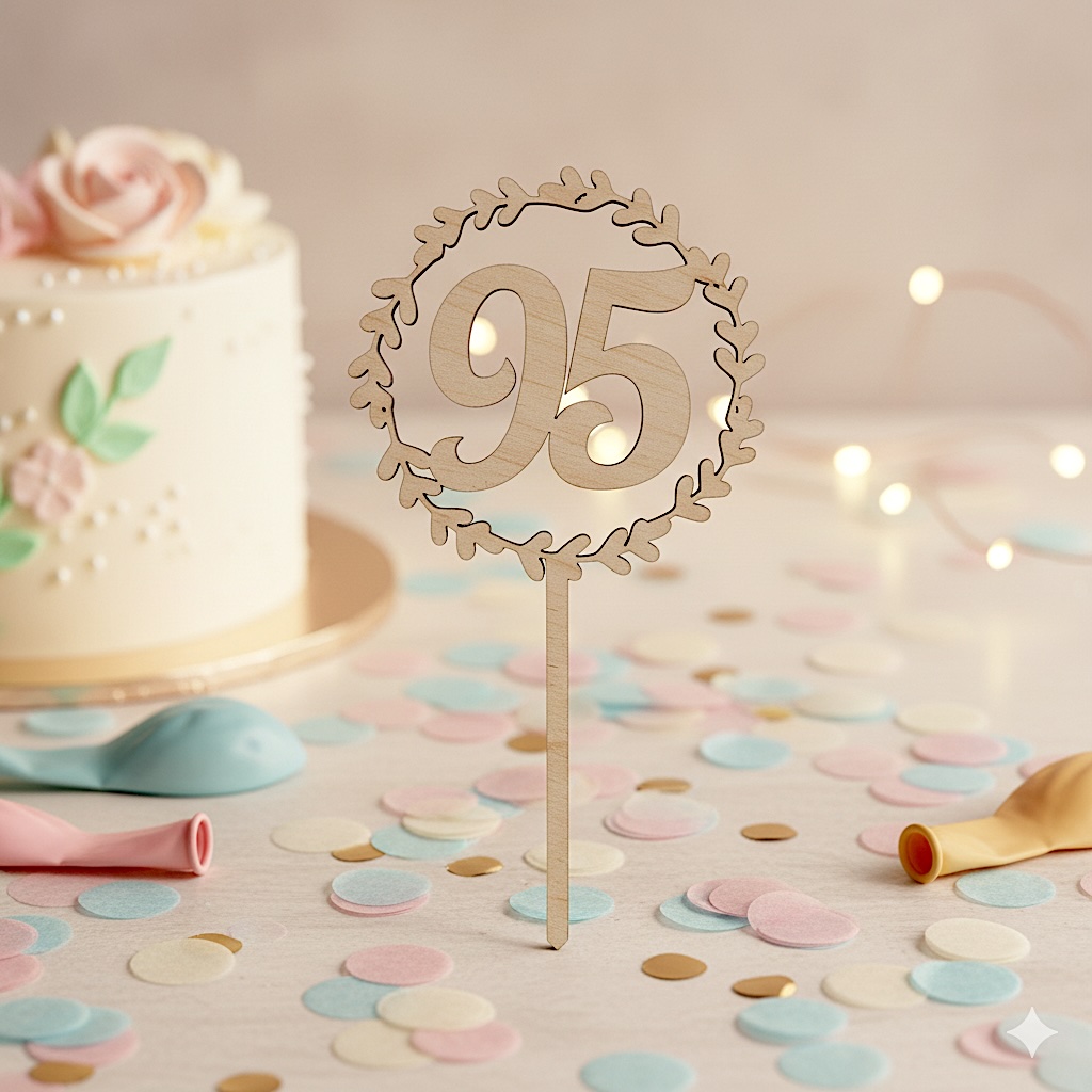 Zápich do dortu s číslem na přání