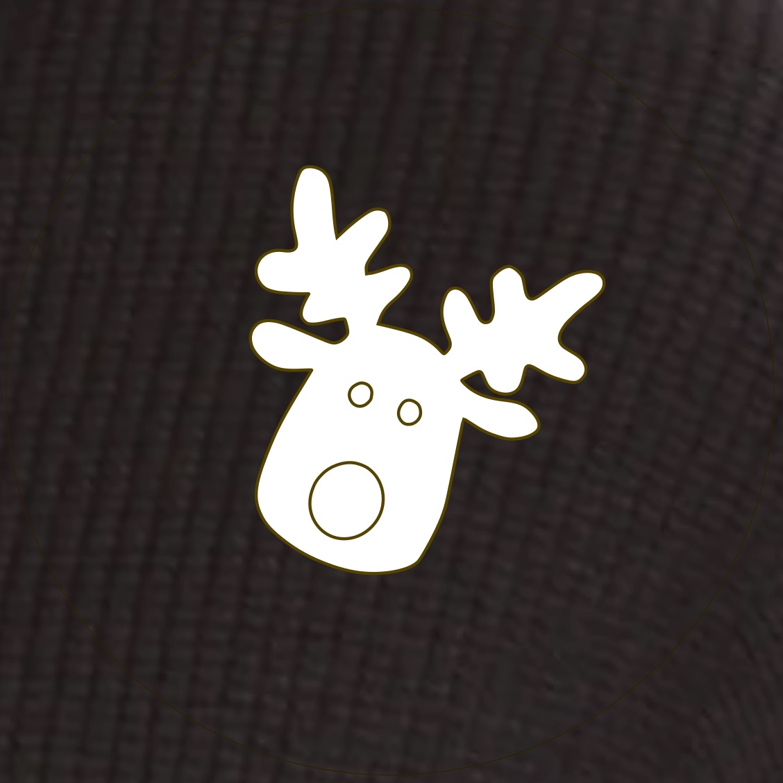 Dřevěná vánoční brož - Sob