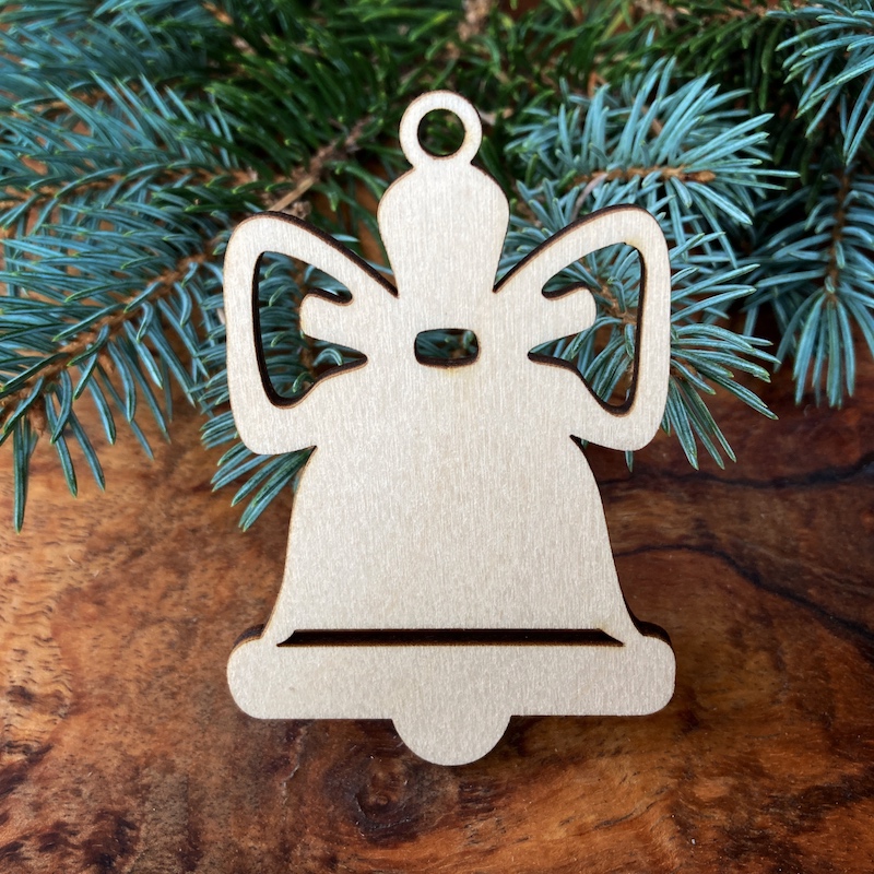 Sada dřevěných ozdob - 20/40 ks