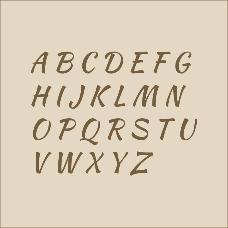 Geometrická srdíčka s iniciály