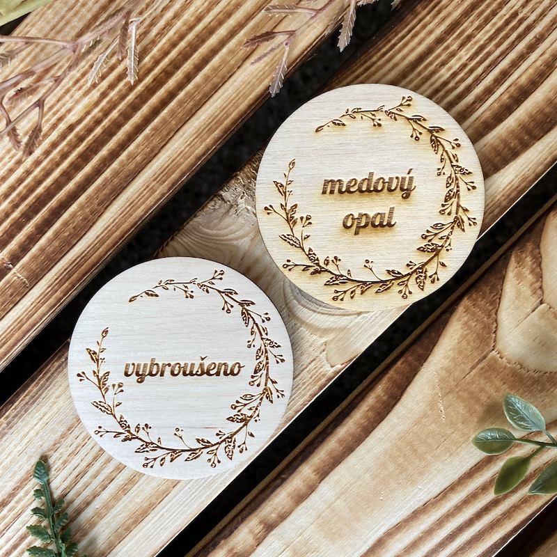 Svatební magnetky - srdce