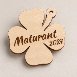 Dřevěný čtyřlístek - Maturant
