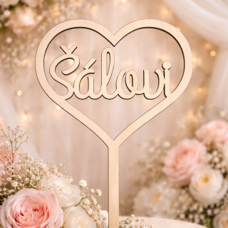 Zápich do dortu s příjmením