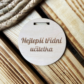 Medaile pro paní učitelku