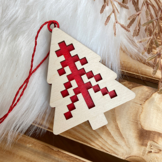 Folklórní vánoční ozdoba na stromeček