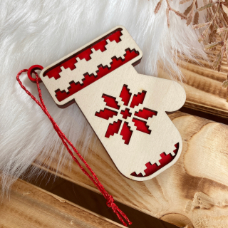 Folklórní vánoční ozdoba na stromeček
