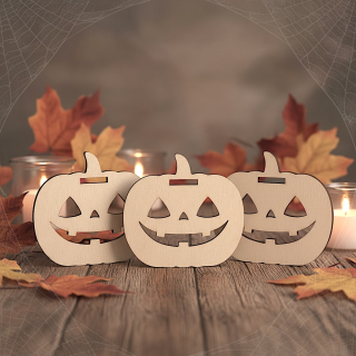 Dýňová medaile na Halloween