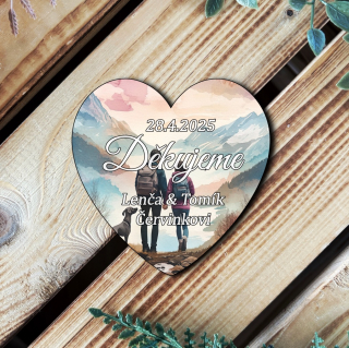 Svatební magnetky