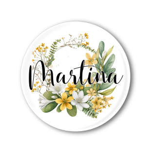 Připínací placka se jménem na přání