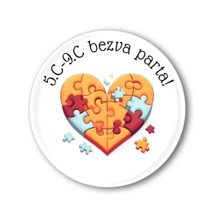 Připínací placka - Konec školního roku