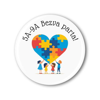 Připínací placka s vlastním textem