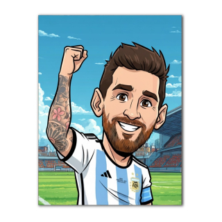 Motivační obraz - Messi