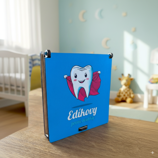 Dřevěná krabička na první zoubky