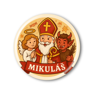 Placka nebo magnetka - Mikuláš