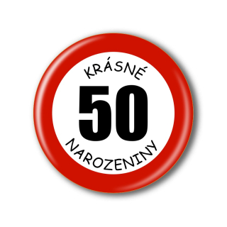 Narozeninová placka nebo magnetka