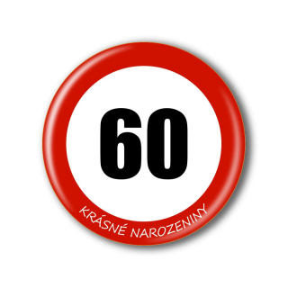 Narozeninová placka nebo magnetka