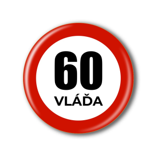 Narozeninová placka nebo magnetka