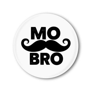 Movember placka nebo magnetka