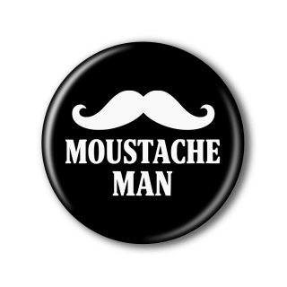 Movember placka nebo magnetka